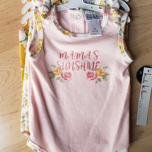 🌸Nicole Miller 3 Piece Onsies